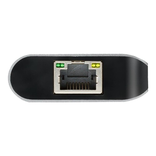 StarTech.com USB-C Multiport Adapter - 2x USB 3.0 / HDMI / SD / Gigabit Ethernet - mit Stromversorgu Produktbild Additional View 2 L