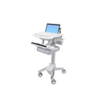 Ergotron Laptop Cart, 2 Drawers - Wagen - offene Architektur - für Notebook / PC-Ausrüstung - Alumin Produktbild Additional View 1 S