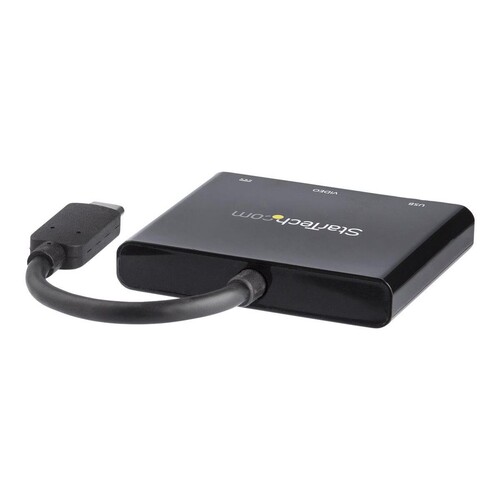 StarTech.com USB-C to HDMI Adapter - 4K 30Hz - Thunderbolt 3 Compatible - with Power Delivery (USB P Produktbild Additional View 2 L
