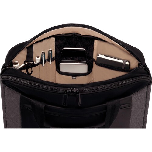 Wenger Notebooktasche Underground 601057 schwarz/grau Produktbild Additional View 2 L