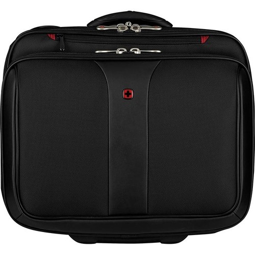 Notebooktrolley mit Laptopfach 17" 43x41x31cm schwarz Polyester Wenger 600662 Produktbild Additional View 1 L