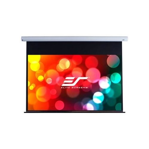 Elite Screens Saker Series SK100XHW-E12 - Leinwand - Deckenmontage möglich, geeignet für Wandmontage Produktbild Front View L