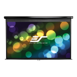 Elite Screens Manual Series M100XWH-E24 HDTV format - Leinwand - Deckenmontage möglich, geeignet für Produktbild