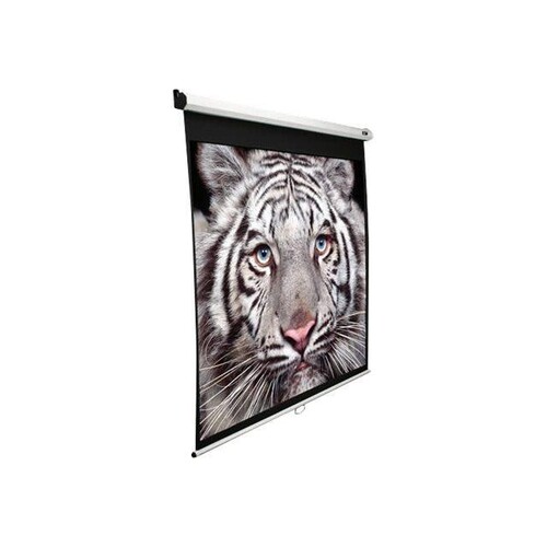 Elite Screens Manual Series M100XWH-E24 HDTV format - Leinwand - Deckenmontage möglich, geeignet für Produktbild Additional View 2 L