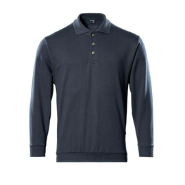 Trinidad Polo-sweatshirt / Gr. L,  Schwarzblau Produktbild