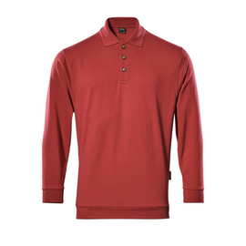 Trinidad Polo-sweatshirt / Gr. 2XL, Rot Produktbild