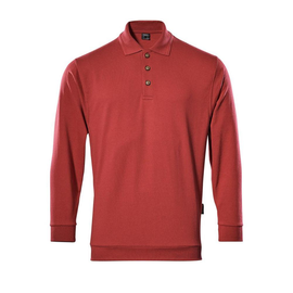 Trinidad Polo-sweatshirt / Gr. L, Rot Produktbild