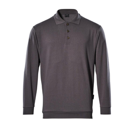 Trinidad Polo-sweatshirt / Gr. L,  Anthrazit Produktbild