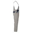 Milano Latzhose / Gr. 90C62,  Hellgrau/Marine Produktbild Additional View 3 S