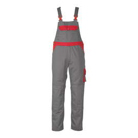 Milano Latzhose / Gr. 82C52,  Anthrazit/Rot Produktbild