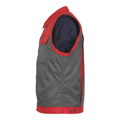 Trento Winterweste / Gr. 3XL,  Anthrazit/Rot Produktbild Additional View 1 L