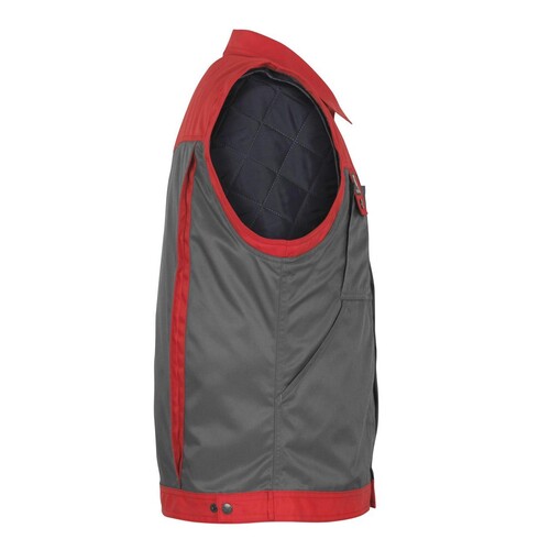 Trento Winterweste / Gr. 3XL,  Anthrazit/Rot Produktbild Additional View 3 L