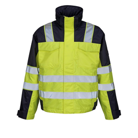 Genova Winterjacke / Gr. 2XL, Hi-vis  Gelb/Marine Produktbild