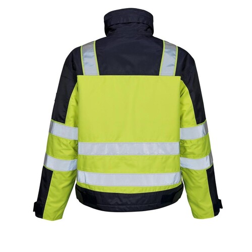 Genova Winterjacke / Gr. XL, Hi-vis  Gelb/Marine Produktbild Additional View 2 L
