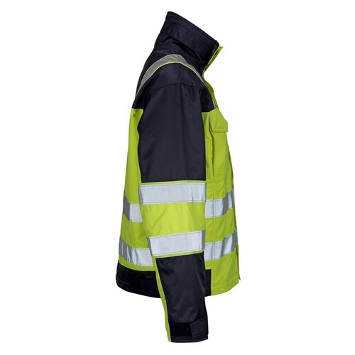 Genova Winterjacke / Gr. XL, Hi-vis  Gelb/Marine Produktbild Additional View 3 L