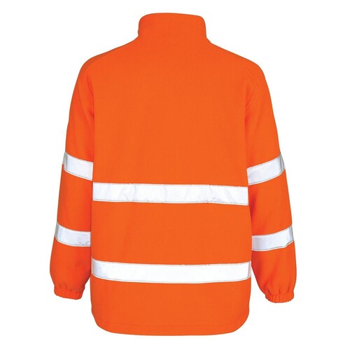 Salzburg Fleecejacke / Gr. 4XL, Hi-vis  Orange Produktbild Additional View 2 L