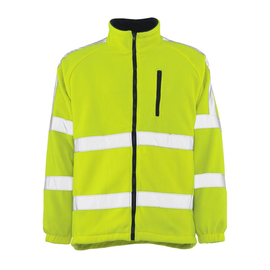 Salzburg Fleecejacke / Gr. L, Hi-vis  Gelb Produktbild