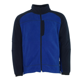 Messina Fleecejacke / Gr. L,  Kornblau/Marine Produktbild