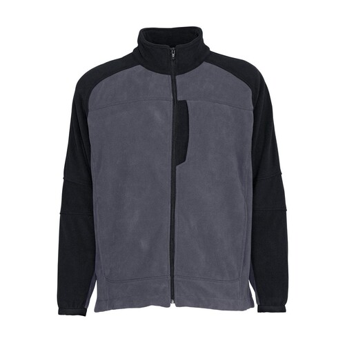 Messina Fleecejacke / Gr. S,  Anthrazit/Schwarz Produktbild