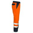 Linz Überziehhose / Gr. L, Hi-vis  Orange/Marine Produktbild Additional View 3 S