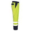 Linz Überziehhose / Gr. 4XL, Hi-vis  Gelb/Marine Produktbild Additional View 3 S