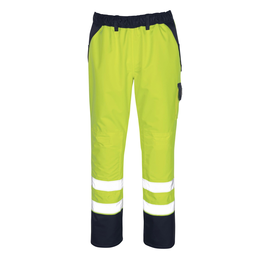Linz Überziehhose / Gr. L, Hi-vis  Gelb/Marine Produktbild