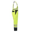 Wels Überziehlatzhose / Gr. L, Hi-vis  Gelb/Marine Produktbild Additional View 3 S