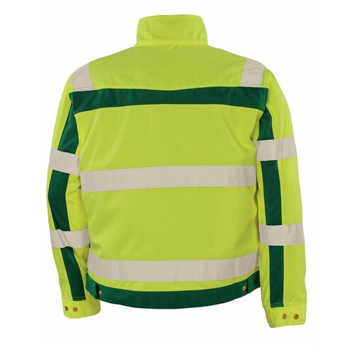 Cameta Arbeitsjacke / Gr. 4XL, Hi-vis  Gelb/Grün Produktbild Additional View 2 L