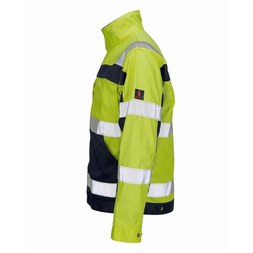 Cameta Arbeitsjacke / Gr. 3XL, Hi-vis  Gelb/Marine Produktbild Additional View 1 L