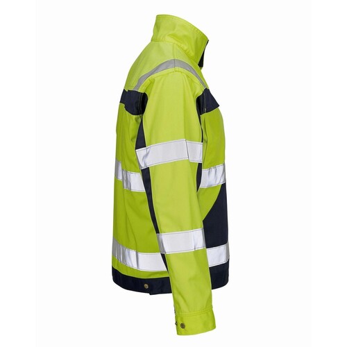 Cameta Arbeitsjacke / Gr. 3XL, Hi-vis  Gelb/Marine Produktbild Additional View 3 L