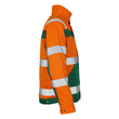 Cameta Arbeitsjacke / Gr. L, Hi-vis  Orange/Grün Produktbild Additional View 3 S
