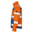 Cameta Arbeitsjacke / Gr. L, Hi-vis  Orange/Kornblau Produktbild Additional View 1 S