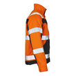 Cameta Arbeitsjacke / Gr. L, Hi-vis  Orange/Anthrazit Produktbild Additional View 3 S