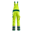 Barras Latzhose / Gr. 82C52, Hi-vis  Gelb/Grün Produktbild Additional View 2 S