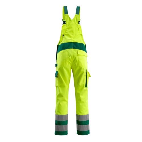 Barras Latzhose / Gr. 82C52, Hi-vis  Gelb/Grün Produktbild Additional View 2 L