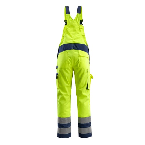 Barras Latzhose / Gr. 90C48, Hi-vis  Gelb/Marine Produktbild Additional View 2 L