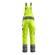 Barras Latzhose / Gr. 90C48, Hi-vis  Gelb/Anthrazit Produktbild Additional View 2 S