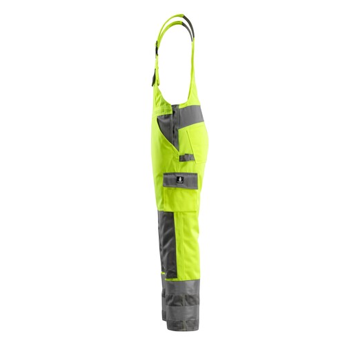 Barras Latzhose / Gr. 90C66, Hi-vis  Gelb/Anthrazit Produktbild Additional View 1 L
