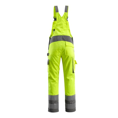 Barras Latzhose / Gr. 90C66, Hi-vis  Gelb/Anthrazit Produktbild Additional View 2 L