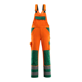 Barras Latzhose / Gr. 82C52, Hi-vis  Orange/Grün Produktbild