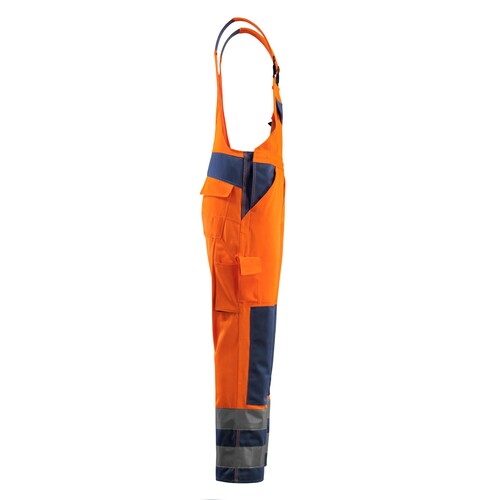 Barras Latzhose / Gr. 90C60, Hi-vis  Orange/Marine Produktbild Additional View 3 L