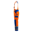 Barras Latzhose / Gr. 82C52, Hi-vis  Orange/Kornblau Produktbild Additional View 1 S