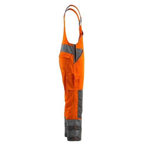 Barras Latzhose / Gr. 82C52, Hi-vis  Orange/Anthrazit Produktbild Additional View 3 L