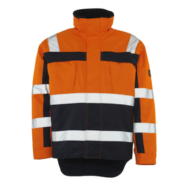 Teresina Winterjacke / Gr. L, Hi-vis  Orange/Marine Produktbild