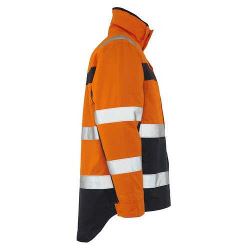 Teresina Winterjacke / Gr. M, Hi-vis  Orange/Marine Produktbild Additional View 3 L