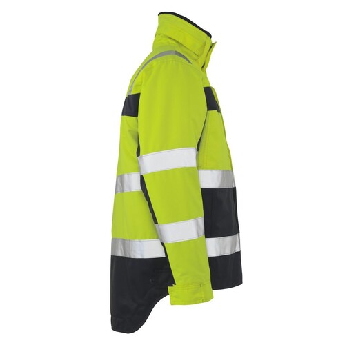 Teresina Winterjacke / Gr. 4XL, Hi-vis  Gelb/Marine Produktbild Additional View 3 L