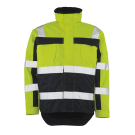 Teresina Winterjacke / Gr. L, Hi-vis  Gelb/Marine Produktbild