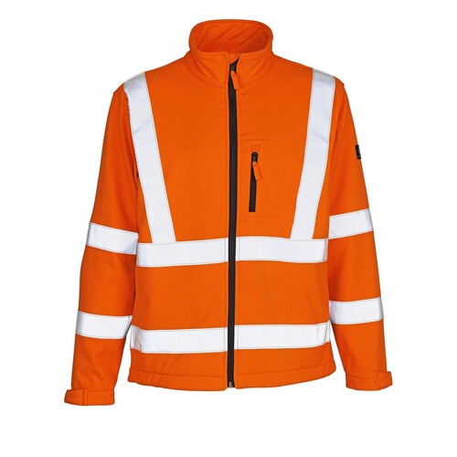 Calgary Soft Shell Jacke / Gr. 4XL,  Hi-vis Orange Produktbild