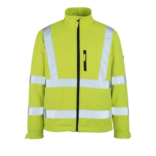 Calgary Soft Shell Jacke / Gr. 2XL,  Hi-vis Gelb Produktbild