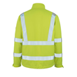 Calgary Soft Shell Jacke / Gr. 2XL,  Hi-vis Gelb Produktbild Additional View 2 S